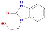 2H-Benzimidazol-2-one, 1,3-dihydro-1-(2-hydroxyethyl)-