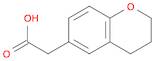 2H-1-Benzopyran-6-acetic acid, 3,4-dihydro-