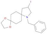 1,4-Dioxa-9-azadispiro[4.2.4.2]tetradecane, 11-iodo-9-(phenylmethyl)-