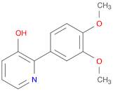 3-Pyridinol, 2-(3,4-dimethoxyphenyl)-