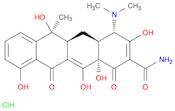 2-Naphthacenecarboxamide,4-(dimethylamino)-1,4,4a,5,5a,6,11,12a-octahydro-3,6,10,12,12a-pentahydroxy-6-methyl-1,11-dioxo-, monohydrochloride,(4S,4aS,5aS,6S,12aS)-