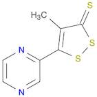 3H-1,2-Dithiole-3-thione, 4-methyl-5-pyrazinyl-