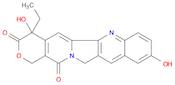 1H-Pyrano[3',4':6,7]indolizino[1,2-b]quinoline-3,14(4H,12H)-dione,4-ethyl-4,9-dihydroxy-, (Â±)-