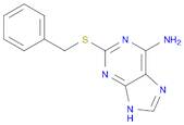 1H-Purin-6-amine, 2-[(phenylmethyl)thio]-