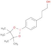 Benzenepropanol, 4-(4,4,5,5-tetramethyl-1,3,2-dioxaborolan-2-yl)-