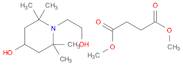 Butanedioic acid, dimethyl ester, polymer with4-hydroxy-2,2,6,6-tetramethyl-1-piperidineethanolOTH…