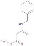 Propanoic acid, 3-oxo-3-[(phenylmethyl)amino]-, methyl ester