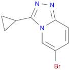 1,2,4-Triazolo[4,3-a]pyridine, 6-bromo-3-cyclopropyl-