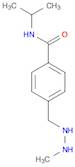 Benzamide, N-(1-methylethyl)-4-[(2-methylhydrazino)methyl]-