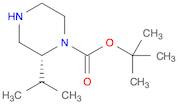 1-Piperazinecarboxylic acid, 2-(1-methylethyl)-, 1,1-dimethylethyl ester,(2R)-