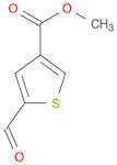 3-Thiophenecarboxylic acid, 5-formyl-, methyl ester