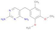 2,4-Pyrimidinediamine, 5-[(4,5-dimethoxy-2-methylphenyl)methyl]-