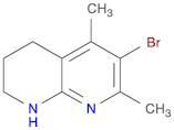 1,8-Naphthyridine, 6-bromo-1,2,3,4-tetrahydro-5,7-dimethyl-