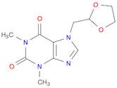 7-(1,3-dioxolan-2-ylmethyl)-1,3-dimethylpurine-2,6-dione