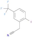 2-IODO-5-(TRIFLUOROMETHYL)PHENYLACETONITRILE