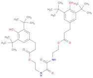 Benzenepropanoic acid, 3,5-bis(1,1-dimethylethyl)-4-hydroxy-,(1,2-dioxo-1,2-ethanediyl)bis(imino...