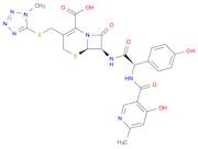 (7R)-7-[[(2R)-2-(4-hydroxyphenyl)-2-[(6-methyl-4-oxo-1H-pyridine-3-carbonyl)amino]acetyl]amino]-3-[(1-methyltetrazol-5-yl)sulfanylmethyl]-8-oxo-5-thia-1-azabicyclo[4.2.0]oct-2-ene-2-carboxylic acid