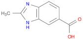 1H-Benzimidazole-5-carboxylic acid, 2-methyl-