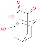 Tricyclo[3.3.1.13,7]decane-1-acetic acid, 3-hydroxy-a-oxo-