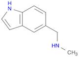 1H-Indole-5-methanamine, N-methyl-