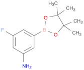 Benzenamine, 3-fluoro-5-(4,4,5,5-tetramethyl-1,3,2-dioxaborolan-2-yl)-
