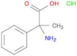 Benzeneacetic acid, a-amino-a-methyl-, hydrochloride