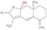 Naphtho[2,3-b]furan-2(4H)-one,4a,5,6,7,8,8a,9,9a-octahydro-9a-hydroxy-3,8a-dimethyl-5-methylene-,(4aS,8aR,9aS)-