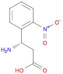 Benzenepropanoic acid, b-amino-2-nitro-, (bS)-