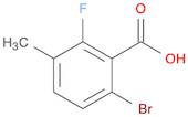 Benzoic acid, 6-bromo-2-fluoro-3-methyl-