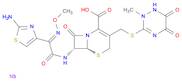 5-Thia-1-azabicyclo[4.2.0]oct-2-ene-2-carboxylic acid,7-[[(2Z)-(2-amino-4-thiazolyl)(methoxyimino)acetyl]amino]-8-oxo-3-[[(1,2,5,6-tetrahydro-2-methyl-5,6-dioxo-1,2,4-triazin-3-yl)thio]methyl]-,disodium salt, (6R,7R)-