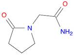 1-Pyrrolidineacetamide, 2-oxo-
