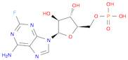 9H-Purin-6-amine, 2-fluoro-9-(5-O-phosphono-b-D-arabinofuranosyl)-