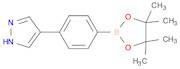 1H-Pyrazole, 4-[4-(4,4,5,5-tetramethyl-1,3,2-dioxaborolan-2-yl)phenyl]-