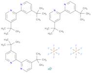 Ruthenium(2+), tris[4,4'-bis(1,1-dimethylethyl)-2,2'-bipyridine-kN1,kN1']-,(OC-6-11)-, bis[hexafluorophosphate(1-)]