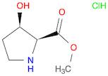 L-Proline, 3-hydroxy-, methyl ester, hydrochloride, (3R)-
