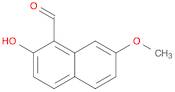1-Naphthalenecarboxaldehyde, 2-hydroxy-7-methoxy-
