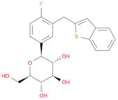 D-Glucitol,1,5-anhydro-1-C-[3-(benzo[b]thien-2-ylmethyl)-4-fluorophenyl]-, (1S)-
