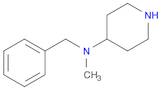 4-Piperidinamine, N-methyl-N-(phenylmethyl)-
