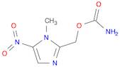 1H-Imidazole-2-methanol, 1-methyl-5-nitro-, carbamate (ester)