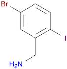 (5-Bromo-2-iodophenyl)methanamine