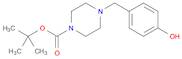 1-Piperazinecarboxylic acid, 4-[(4-hydroxyphenyl)methyl]-,1,1-dimethylethyl ester