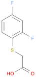 2,4-Difluoro-phenylthioacetic acid