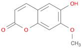 2H-1-Benzopyran-2-one, 6-hydroxy-7-methoxy-