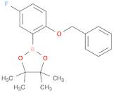 1,3,2-Dioxaborolane,2-[5-fluoro-2-(phenylmethoxy)phenyl]-4,4,5,5-tetramethyl-