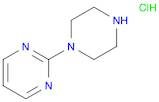 Pyrimidine, 2-(1-piperazinyl)-, monohydrochloride