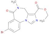 4H-Imidazo[1,5-a][1,4]benzodiazepine-3-carboxylic acid,8-bromo-5,6-dihydro-5-methyl-6-oxo-, ethy...