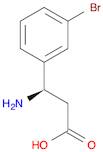 Benzenepropanoic acid, b-amino-3-bromo-, (bR)-