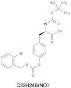 D-Tyrosine, N-[(1,1-dimethylethoxy)carbonyl]-, (2-bromophenyl)methylcarbonate (ester)