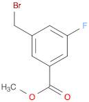 Benzoic acid, 3-(bromomethyl)-5-fluoro-, methyl ester