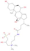 3-[dimethyl-[3-[[(4R)-4-[(3R,5S,7R,10S,12S,13R,14S,17R)-3,7,12-trihydroxy-10,13-dimethyl-2,3,4,5,6,7,8,9,11,12,14,15,16,17-tetradecahydro-1H-cyclopenta[a]phenanthren-17-yl]pentanoyl]amino]propyl]azaniumyl]-2-hydroxypropane-1-sulfonate